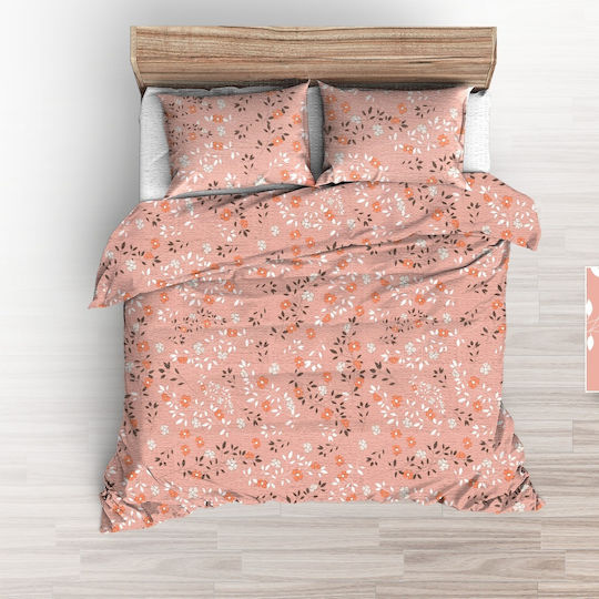 Fan Europe Μαξιλαροθήκη Dark Salmon 40x40εκ.