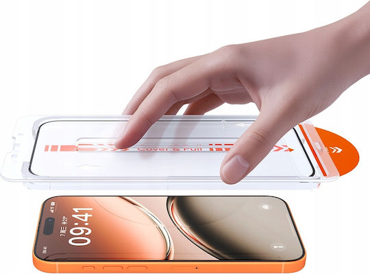 Mcdodo Auto-fit Gehärtetes Glas Starker Displayschutzfolien Hülle iPhone 17 Pro Max
