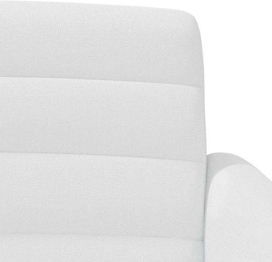Doppelsitzer Sofa Weiß 116x67x80cm