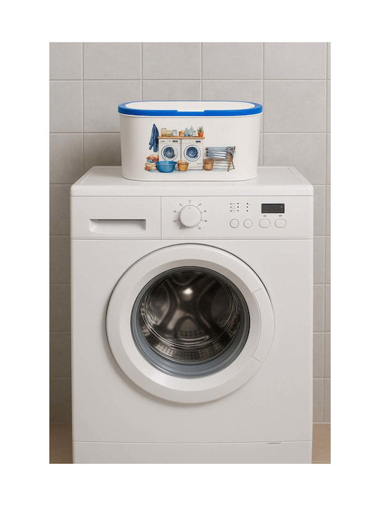 SteweHome Metallic White Organizer
