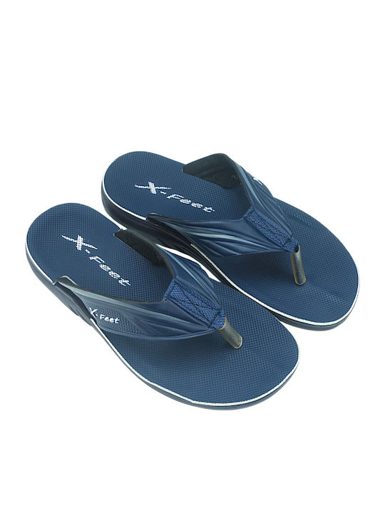 Men's Blue Flip Flops