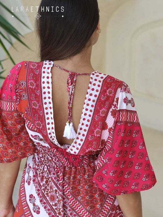 Seraphine Summer Maxi Dress Paprika