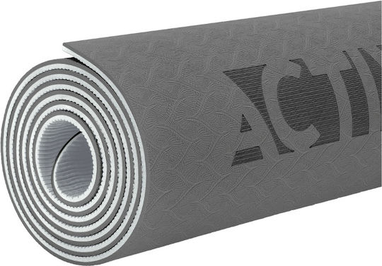 Activ Space Στρώμα Γυμναστικής Yoga Μαύρο (183x61cm)