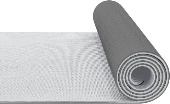 Activ Space Στρώμα Γυμναστικής Yoga Μαύρο (183x61cm)