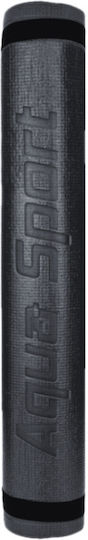 Aqua-Sport Yoga Trainingsmatte Schwarz
