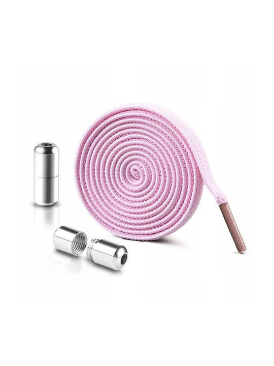 Ecarla Elastic No-tie Shoelaces Pink Sdb01r 2pcs