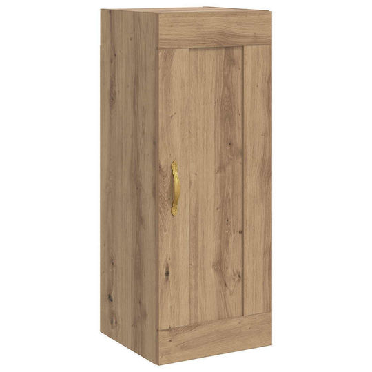 vidaXL Bathroom Cabinet 34.5x34x90cm Oak