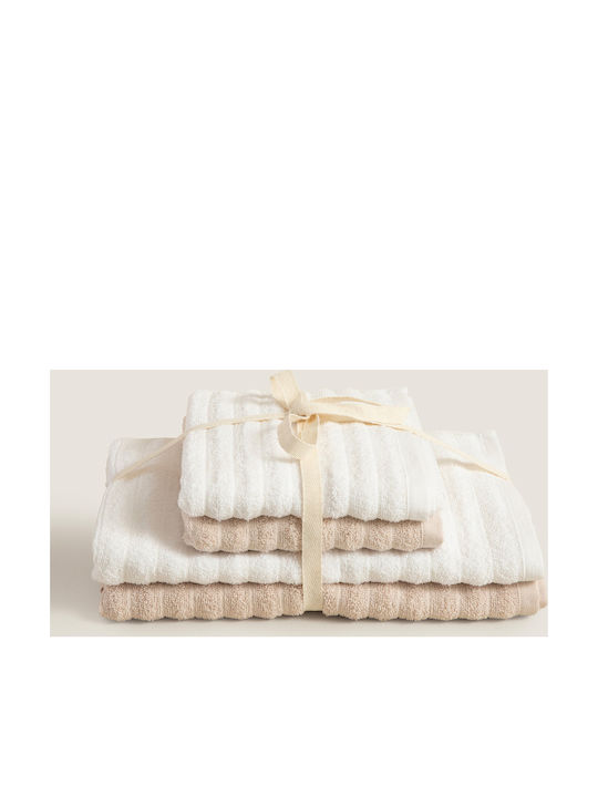 SteweHome Hand Towel 45x45cm Beige