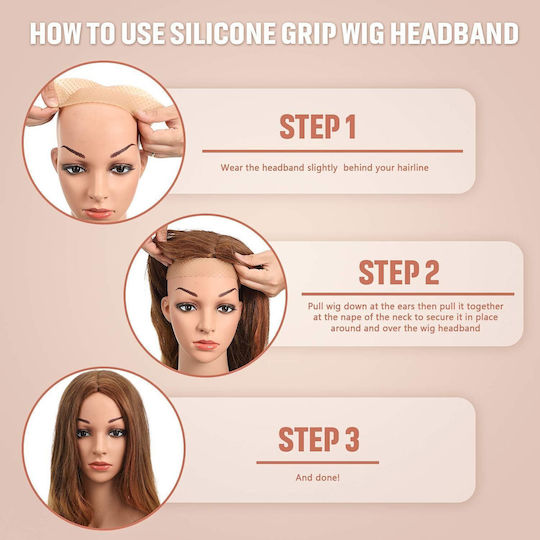 Anti-Slip Silicone Wig Strap