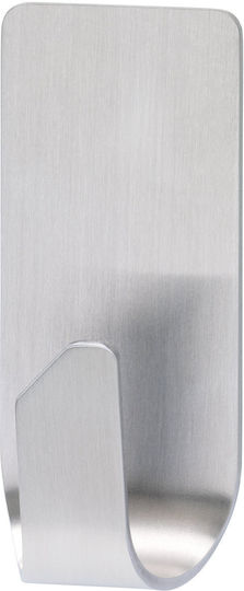 Tesa Double Wall-Mounted Bathroom Hook with Sticker 5.95x2.4cm Grey