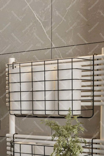 SteweHome Επιτοίχια με Βίδες Μαύρη