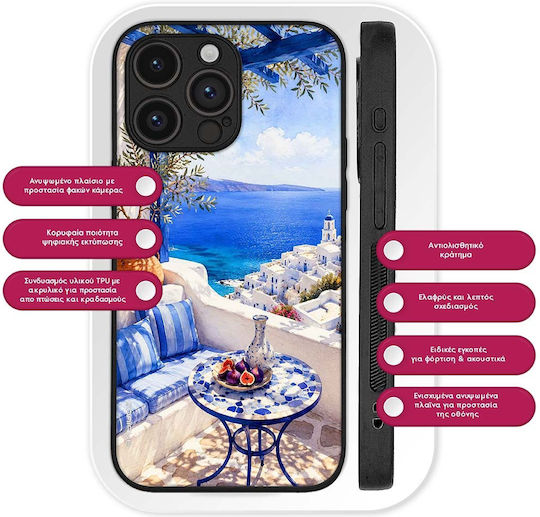 Sonique Greek Island Muse Series Motorola Motorola Razr 50 Ultra Aegean View Case