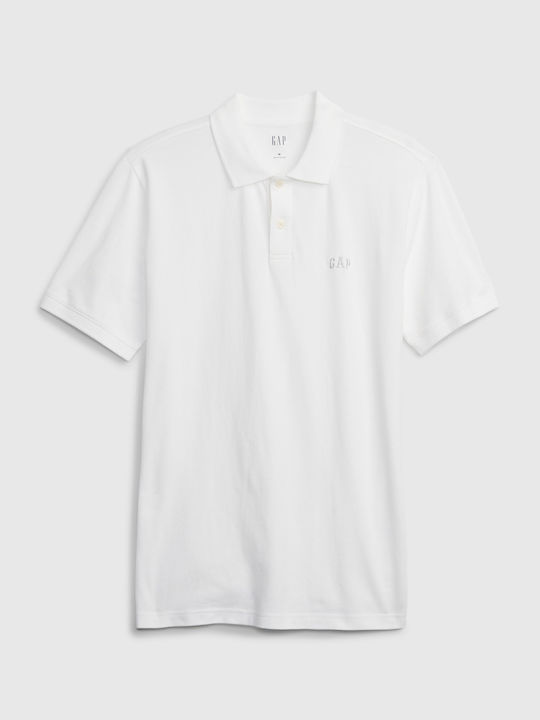 Polo Herrenbluse Kurzarm Weiße