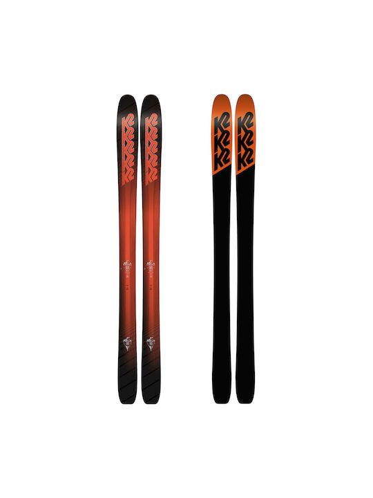 K2 Pinnacle 105 Bărbați Clăpari Ski în Culoare Portocaliu