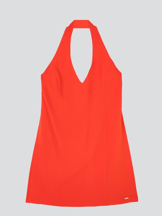 Sommer Mini Kleid Halter