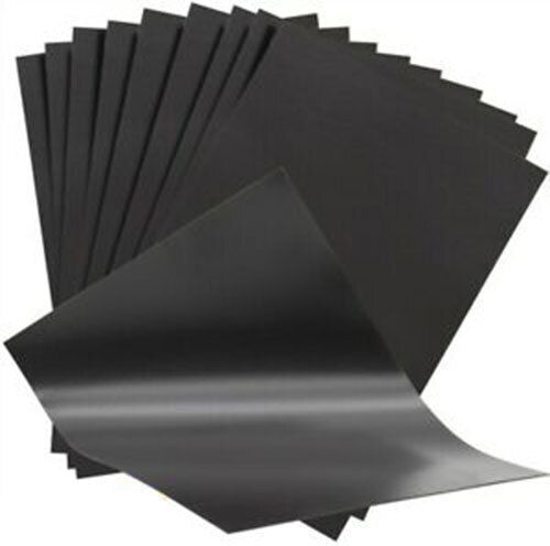 Black Magnetic Sheet A4 Size 0.4 Mm Thickness Hunter