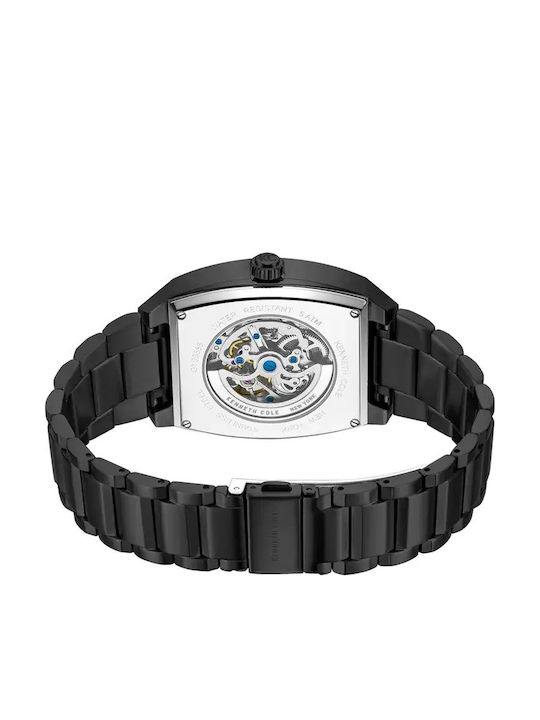Kenneth Cole Men's Watch 40mm Automatic With Black Metal Bracelet