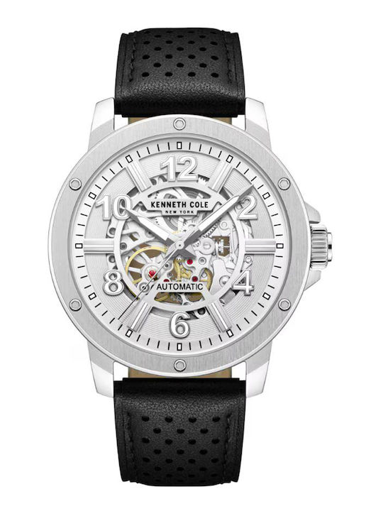 Kenneth Cole Automatic Watch with Leather Strap Kenneth Cole Automatic Watch with Leather Strap