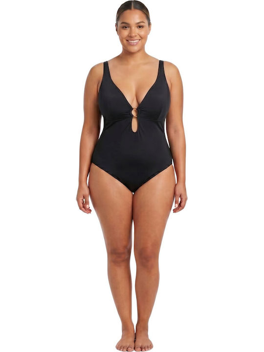 Solids Costume De Baie Întregi Pentru Bust Mare Negru