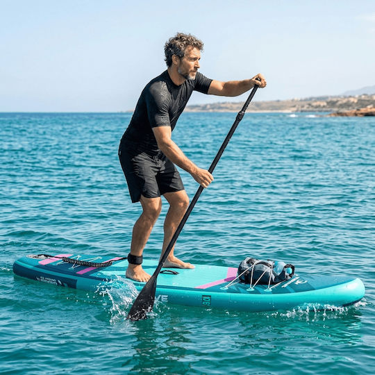 Ridewave AeroFlow 10.6' Inflatable SUP Board with Length 3.2m Blue