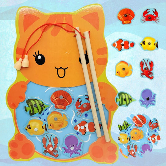 Megadidi Дървена Риболовна Игра