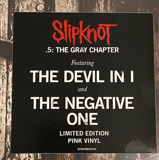 Slipknot 5 Gray Chapter Vinyl