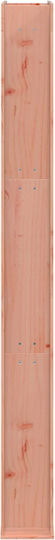 vidaXL Pool Shower 99x23x226 cm Brown