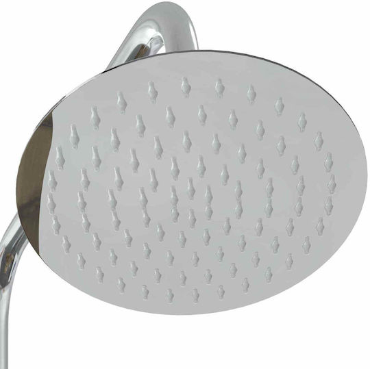 vidaXL Ντουζιέρα Πισίνας 76x223εκ. Καφέ