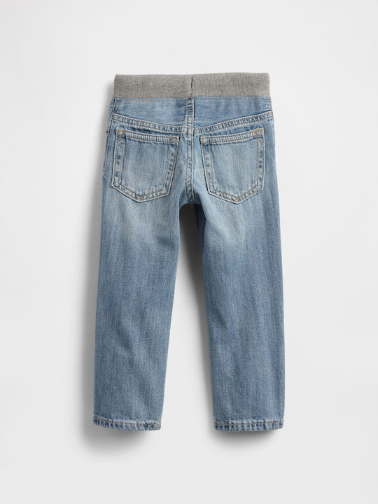 Kinder Schlaghose Jeans light wash