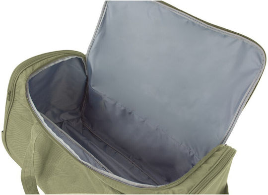 Dielle Sak Voyage 40.5lt Khaki with Wheels Fabric 50x27cm