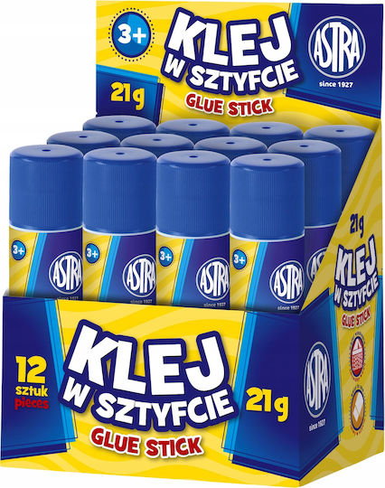 Astra Kleber Stick 21g Keine Lösungsmittel Transparenter