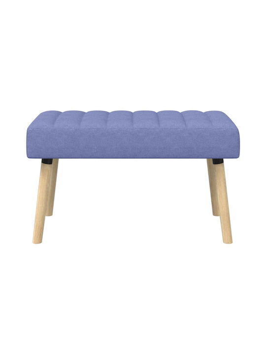 Stoff-Tabouret Mit Blauer Jeans Farbe 80x40x46cm