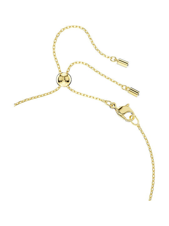 Swarovski Gold Plated Red Necklace
