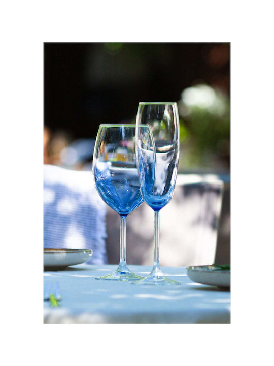 SteweHome Set of Glasses for White Wine Made of Glass 440ml 4 Pieces