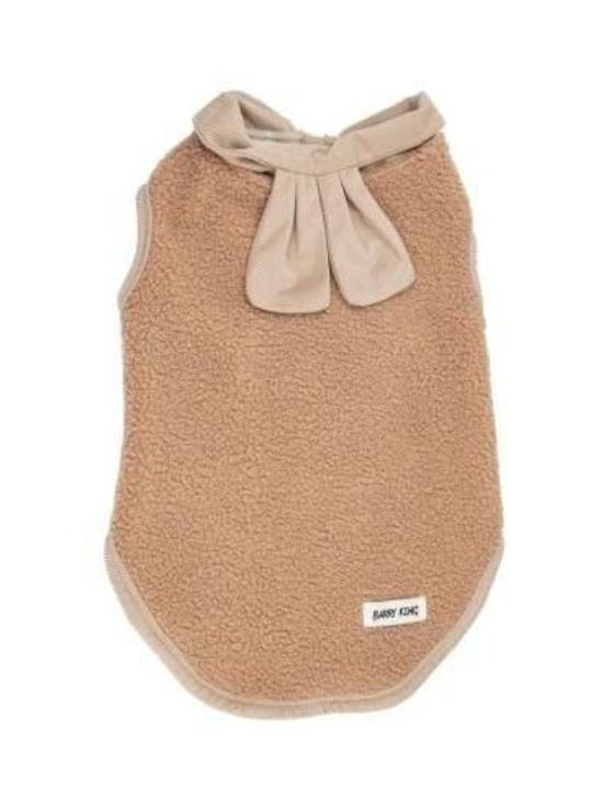 Dog Outfit Beige Insulated Size M 40