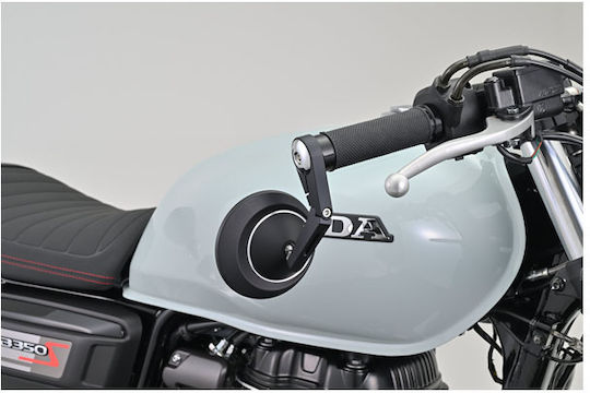 Daytona Σετ Αντάπτορες Bar-end Καθρέπτες Μοτοσυκλέτας Harley Davidson Άλλες Μοτοσυκλέτες 1" Τιμόνι Χρώμιο Bar End Mirror Adaptor Set Chrome