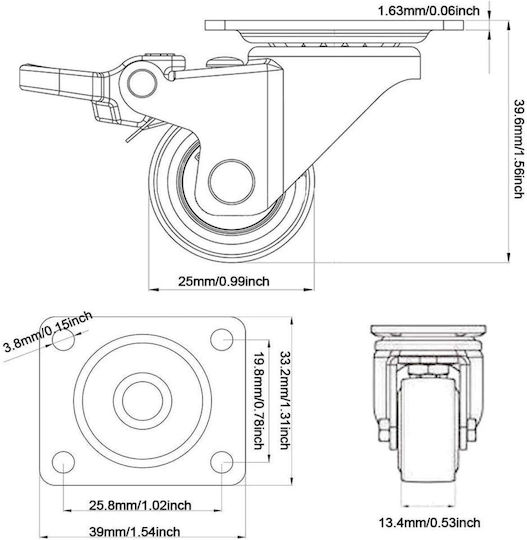 Gbl Rubber Wheel