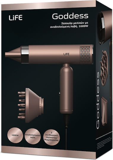 Life Hair Dryer with Diffuser 1600W