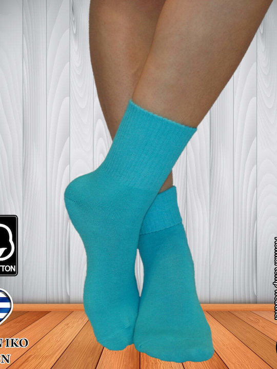 Dimi Socks Γυναικείες Κάλτσες Τιρκουαζ