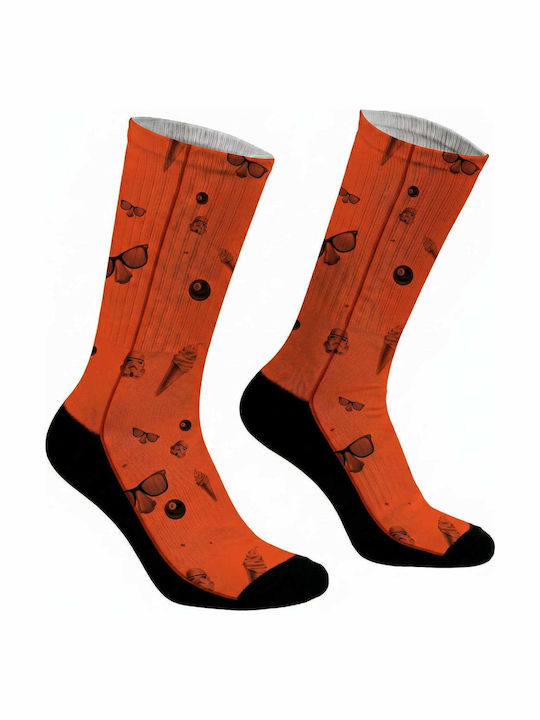 #doyoudaresocks Κάλτσες Πορτοκαλί #doyoudaresocks Κάλτσες Πορτοκαλί