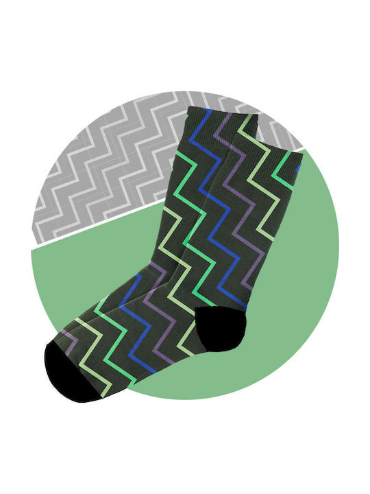#doyoudaresocks Κάλτσες Digital Printed Casual Waves #doyoudaresocks Κάλτσες Digital Printed Casual Waves