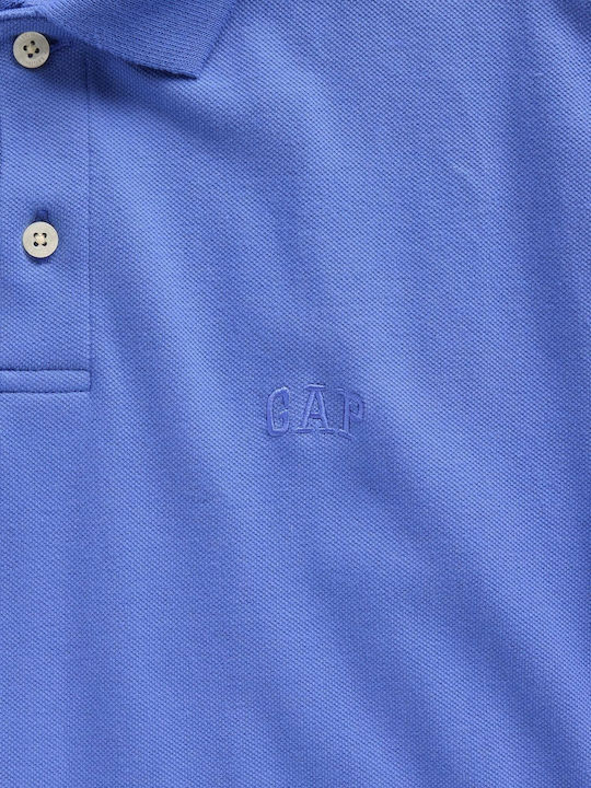 Polo Herrenbluse Cabana Blau
