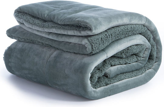 Nef-Nef Homeware Duvet Cover Queen 220x240cm Singular Gray 220 GSMGsm
