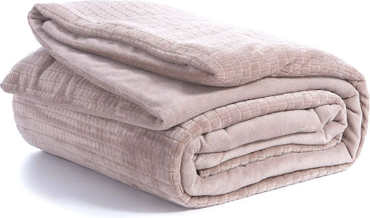 Nef-Nef Homeware Duvet Cover Queen 220x240cm Ezra Brown 240 GSMGsm