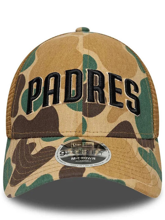San Diego Padres Mlb Wordmark Duck Камуфлаж 9forty M-crown Регулираща Снапбек Капа San Diego Padres Mlb Wordmark Duck Камуфлаж 9forty M-crown Регулираща Снапбек Капа