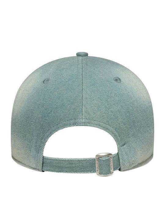 New Era La Dodgers Denim W 9twenty Adj Cap Pastel Blue