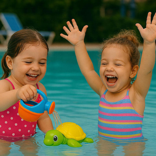 Buntiges Spielzeug Scrunch Bewässerung Kinder Sand Am Strand