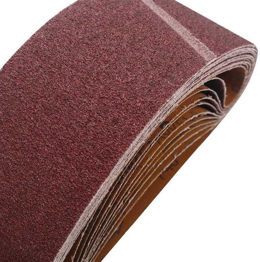 Kraft & Dele Bandă de Șlefuire K150 75x537mm Set 10 Bucăți