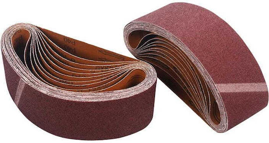 Kraft & Dele Bandă de Șlefuire K150 75x537mm Set 10 Bucăți
