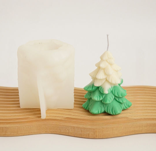 Silicone Mold Candles Christmas Tree 130x105 Mm